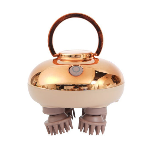 Mini Electric Scalp Massager with Kneading Motion for Everyday Relaxation