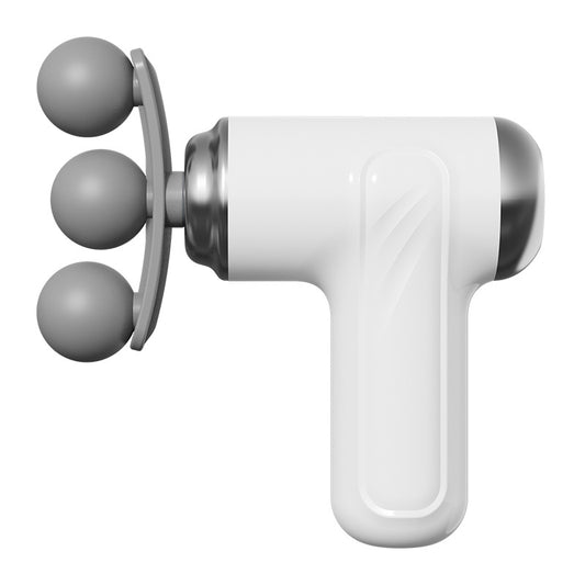 Interchangeable Multi-Head Percussion Massager for Full-Body Relaxation